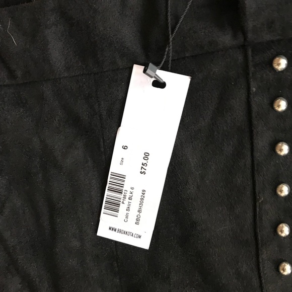 Studded suede BB Dakota skirt - Picture 3 of 4